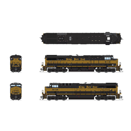 Broadway Limited HO Scale Norfolk Southern 8100 NKP Heritage ES44AC GEVO Locomotive DCC/Sound Pargon 4