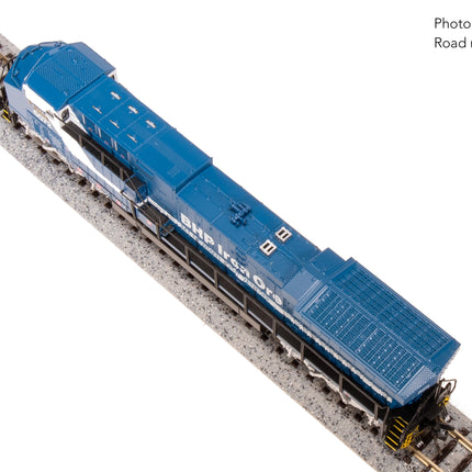 Broadway Limited N GE AC6000, BHP Iron Ore #6075, Blue & White, "Fortescue" Stealth DC