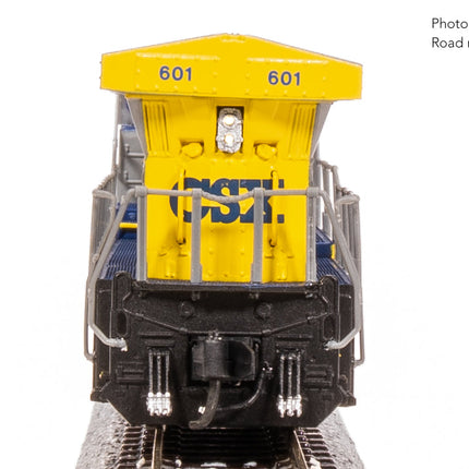 Broadway Limited N GE AC6000, CSX #601, YN2 Paint Stealth DC