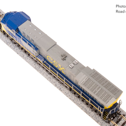 Broadway Limited N GE AC6000, CSX #678, YN2 Paint Stealth DC