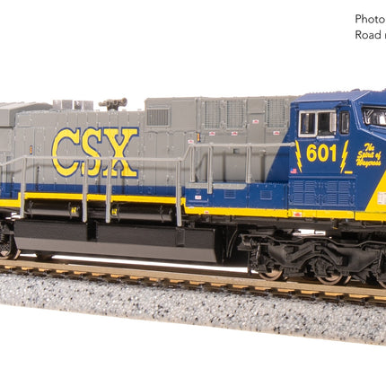 Broadway Limited N GE AC6000, CSX #678, YN2 Paint Stealth DC