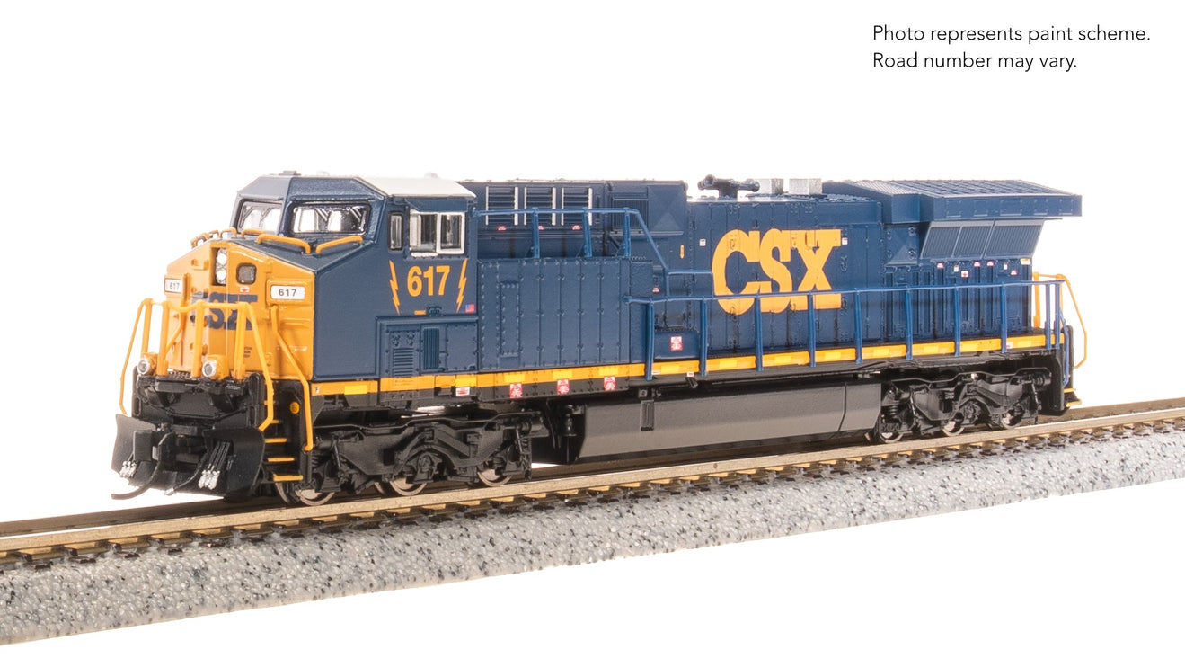 Broadway Limited N GE AC6000, CSX #617, YN3 Paint Stealth DC