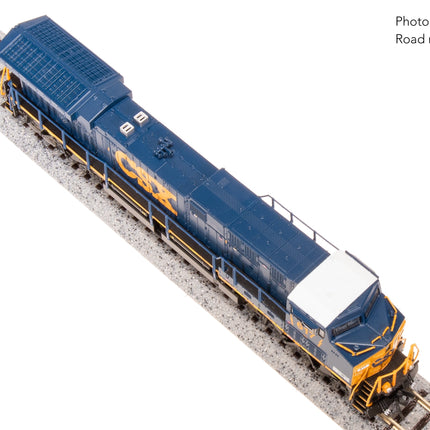 Broadway Limited N GE AC6000, CSX #617, YN3 Paint Stealth DC