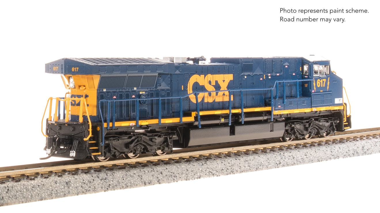 Broadway Limited N 8595 GE AC6000, CSX #629, YN3 Paint Stealth DC