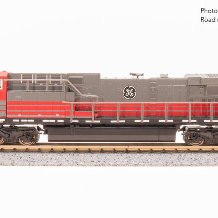 Broadway Limited N GE AC6000, GECX 6002, Gray & Red Stealth DC