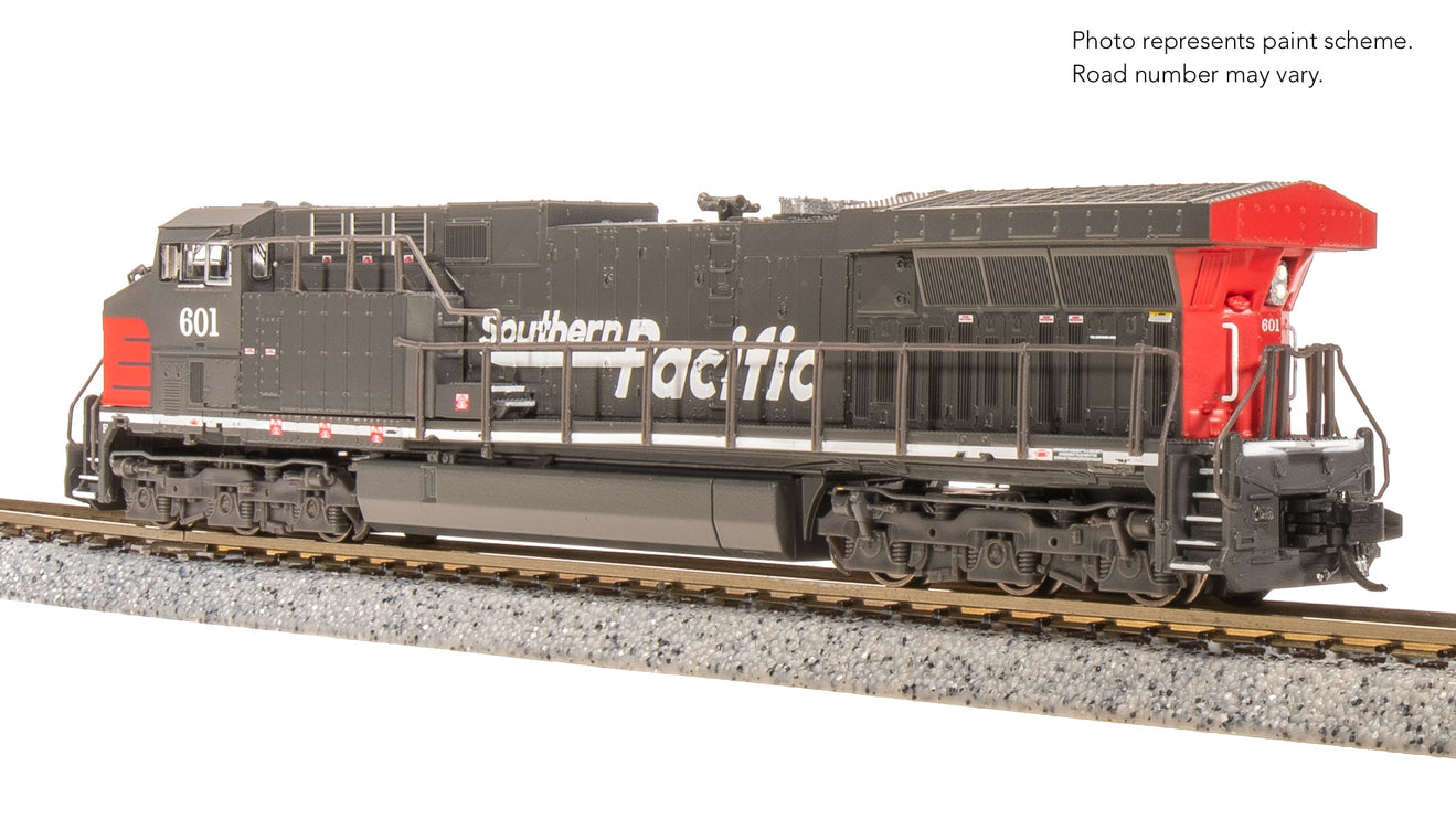 Broadway Limited N GE AC6000, SP #602, Bloody Nose Paint Stealth DC