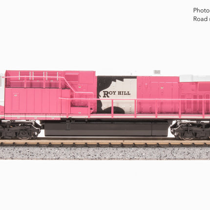 Broadway Limited N GE AC6000, Roy Hill Mining #1024, Pink/White/Black Paint Stealth DC