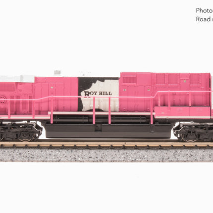 Broadway Limited N GE AC6000, Roy Hill Mining #1024, Pink/White/Black Paint Stealth DC