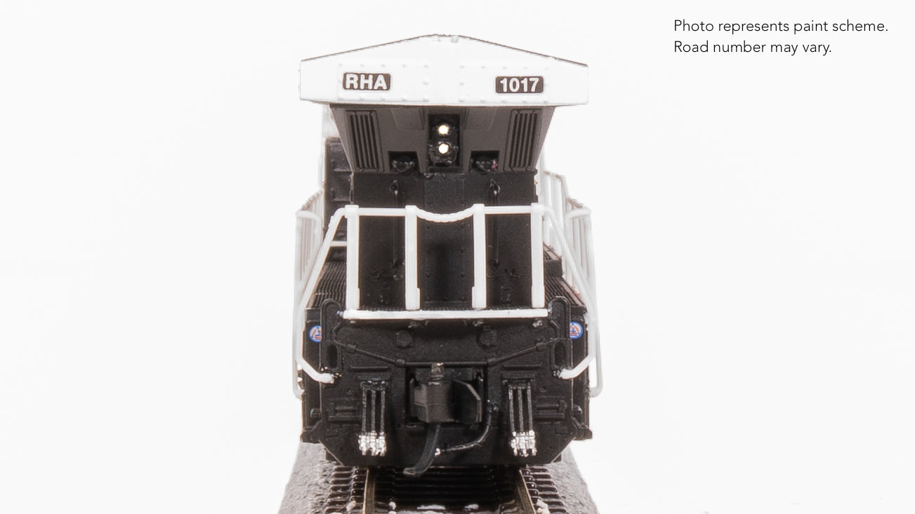 Broadway Limited N GE AC6000, Roy Hill Mining #1017, Black/White Paint Stealth DC