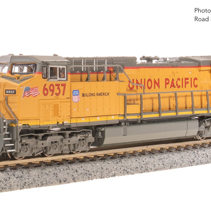 Broadway Limited N GE AC6000, UP #6937, Small Flags Scheme Stealth DC