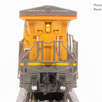 Broadway Limited N GE AC6000, UP #6937, Small Flags Scheme Stealth DC