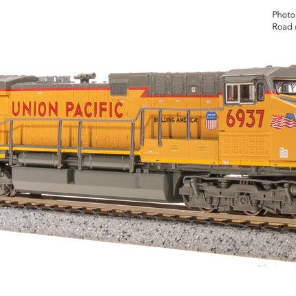 Broadway Limited N GE AC6000, UP #6937, Small Flags Scheme Stealth DC