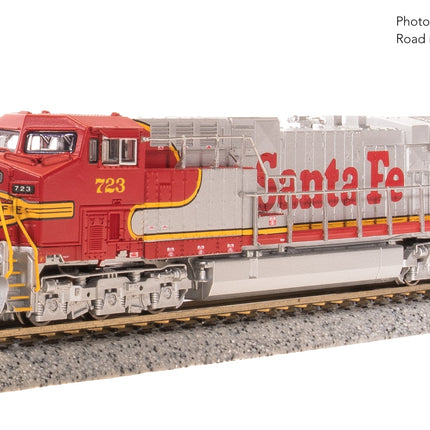 Broadway Limited N GE AC6000, ATSF #723, Warbonnet Fantasy Paint Stealth DC