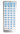 Walthers Cornerstone HO Scale Blue Flags - 50 pack 933-4162 | Train Supply