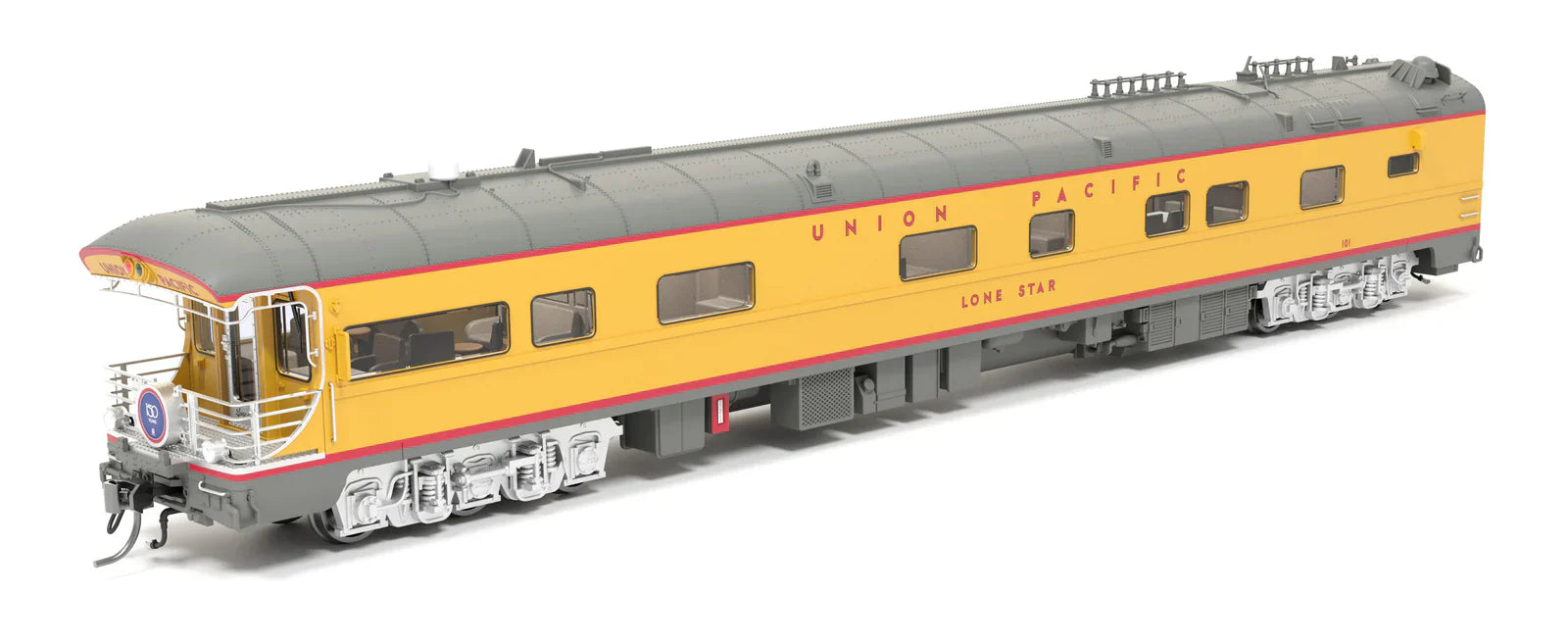 Ho Scale Class 101 Broadway Limited HO Scale Union Pacific #101 Lone Star Business Car ...