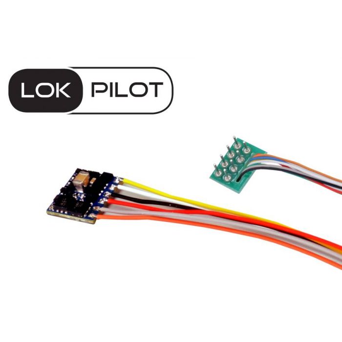 ESU LokPilot 5 micro DCC/MM/SX/M4, 8-pin NEM652, Retail, Gauge N, TT