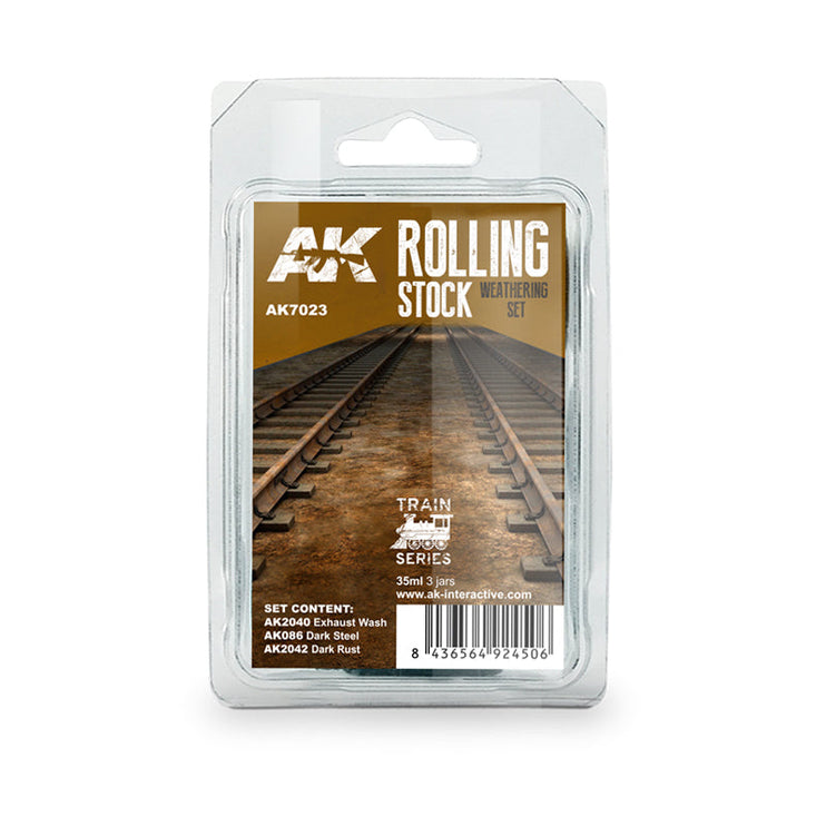 AK Interactive Rolling Stock Weathering Set Train Series