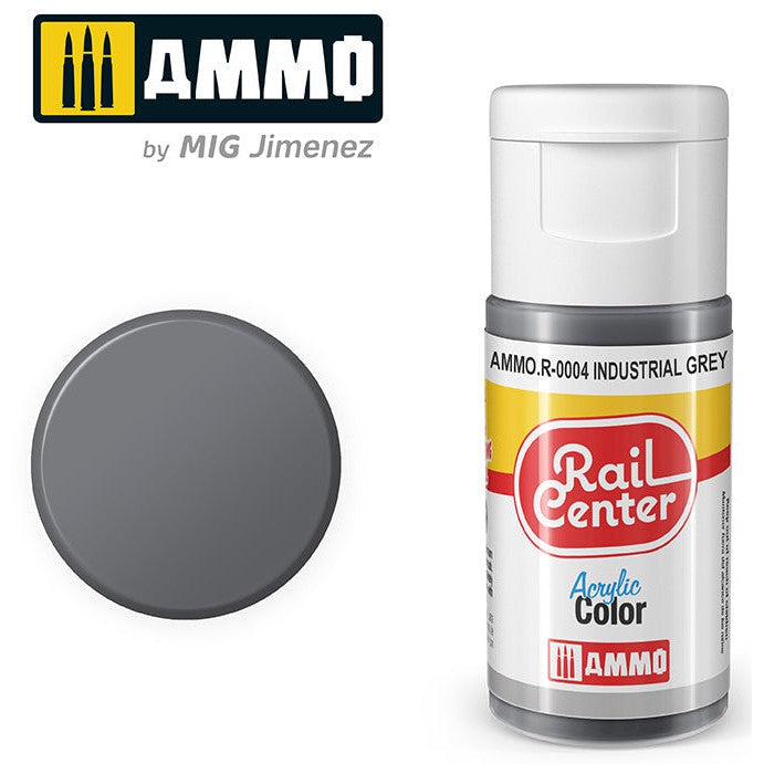 Ammo Mig Rail Center Industrial Gray (15ml)