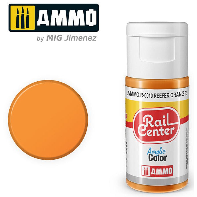 Ammo Mig Rail Center Reefer Orange (15ml)