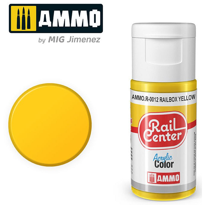 Ammo Mig Rail Center Signal Yellow (15ml)