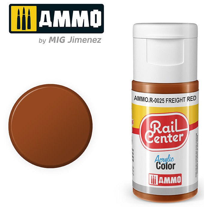 Ammo Mig Rail Center Freigt Red (15ml)