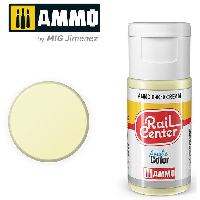 Ammo Mig Rail Center Cream (15ml)