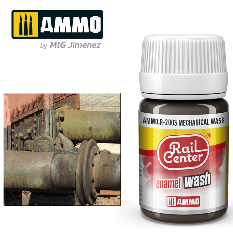 Ammo Mig Rail Center Mechanical Wash (35ml)