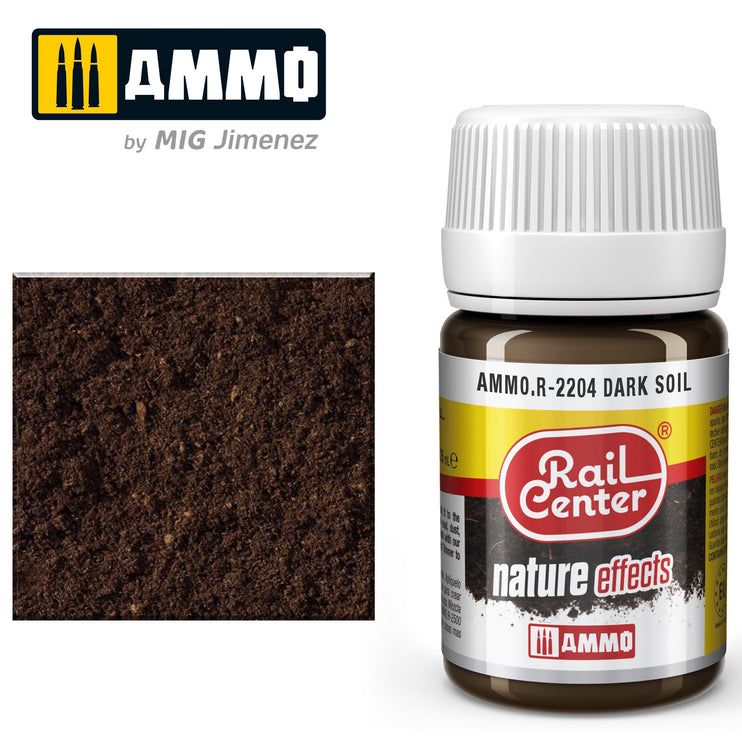 Ammo Mig Rail Center Dark Soil (35ml)