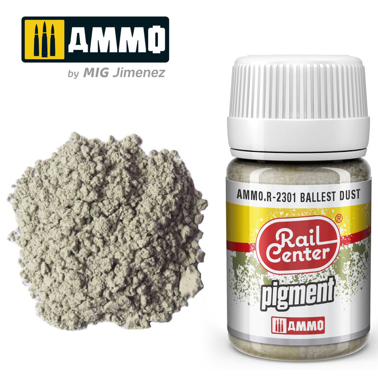 Ammo Mig Rail Center Ballast Dust (35ml)