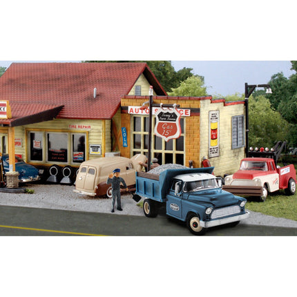 Woodland Scenics HO Scale Rocky's Road Repair North Woods Hobbies - Model Train Store Near Me