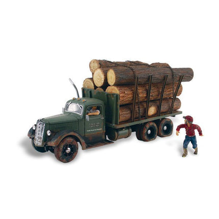 Woodland Scenics HO Scale Tim Burr Logging North Woods Hobbies - Model Train Store Near Me