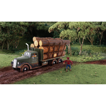 Woodland Scenics HO Scale Tim Burr Logging North Woods Hobbies - Model Train Store Near Me