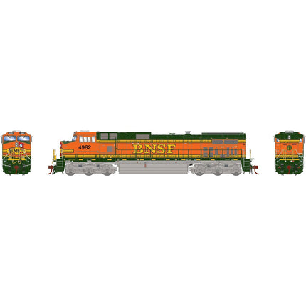 Athearn Genesis HO Scale BNSF 4982 Dash 9-44CW w/DCC & Sound