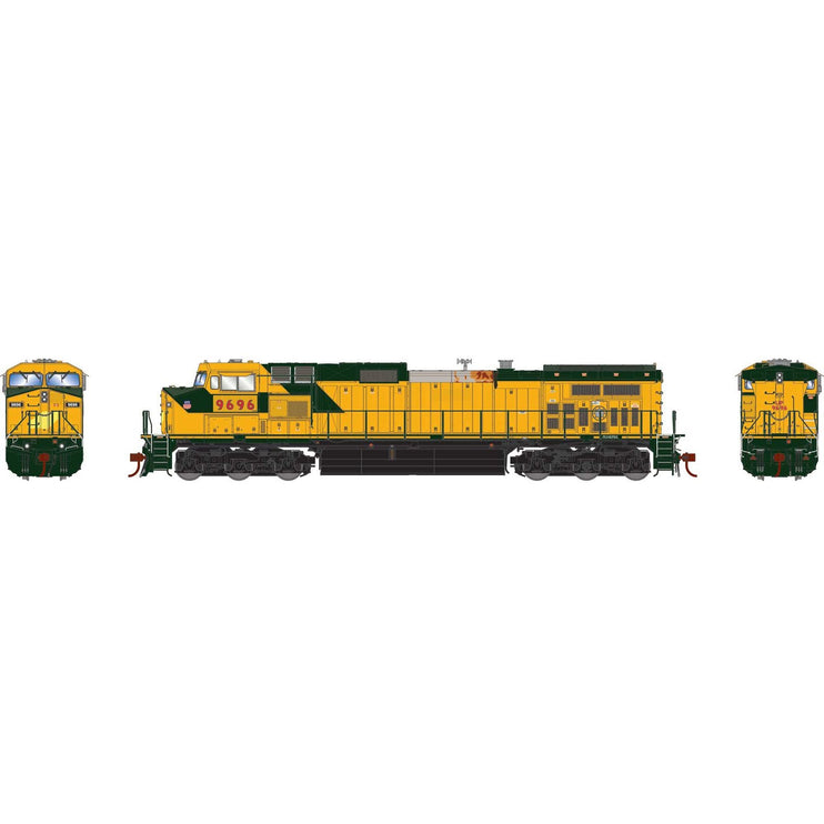 Athearn Genesis HO Scale Union Pacific ex CNW 9696 Dash 9-44CW