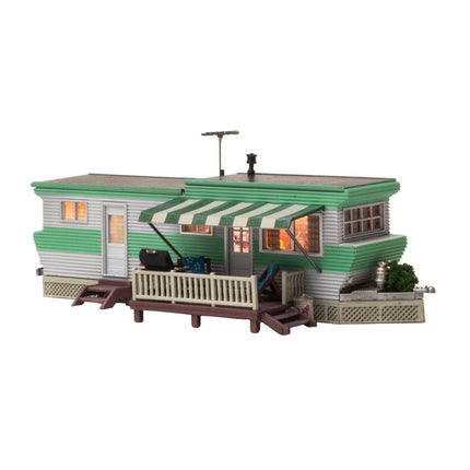 Woodland Scenics N Scale Grillin & Chillin Trailer Built and Ready