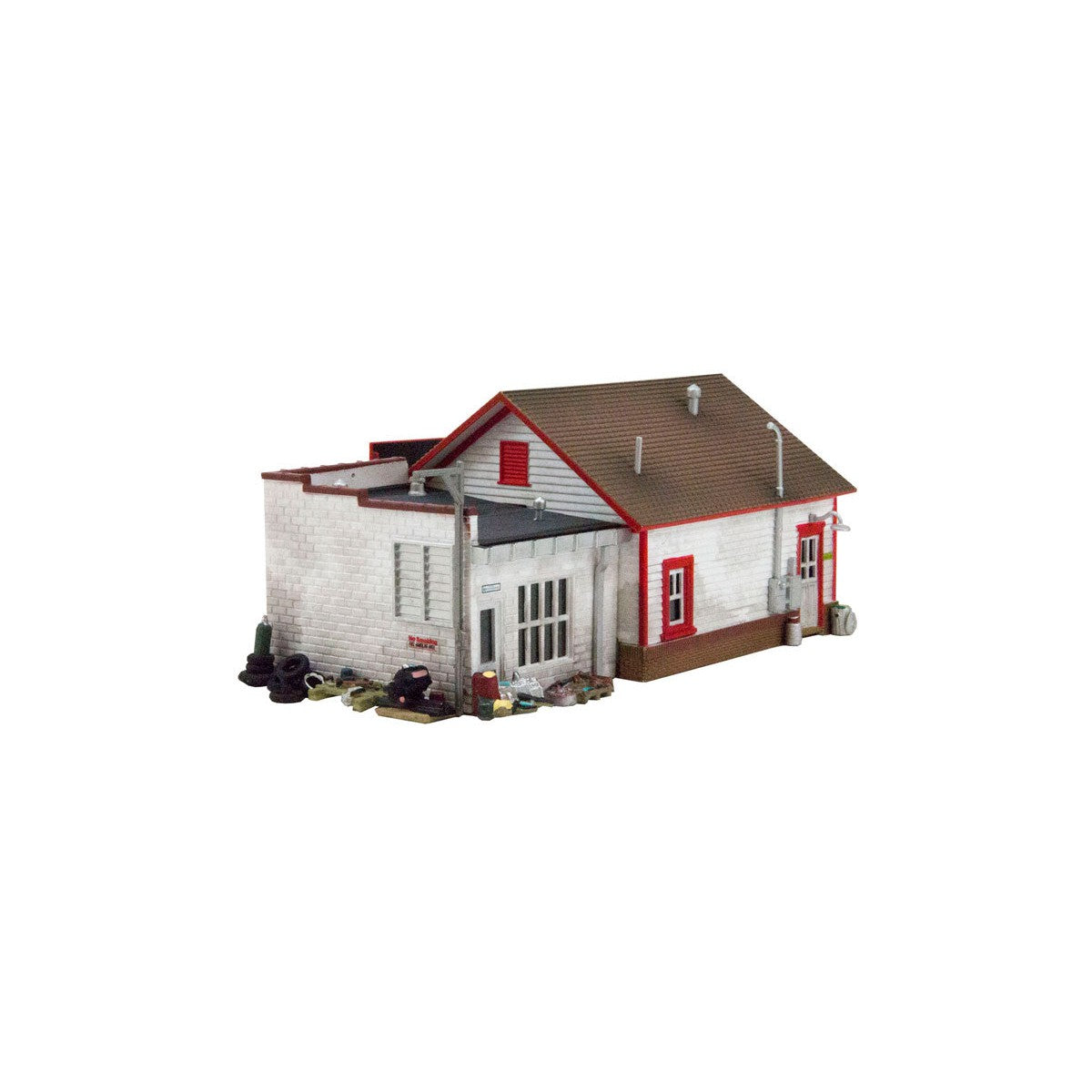 Woodland Scenics BR5037 HO Scale Built Up Structure - Meg A. Watts Tra Woodland Scenics BR5037 HO Scale Built Up Structure - Meg A. Watts Tra