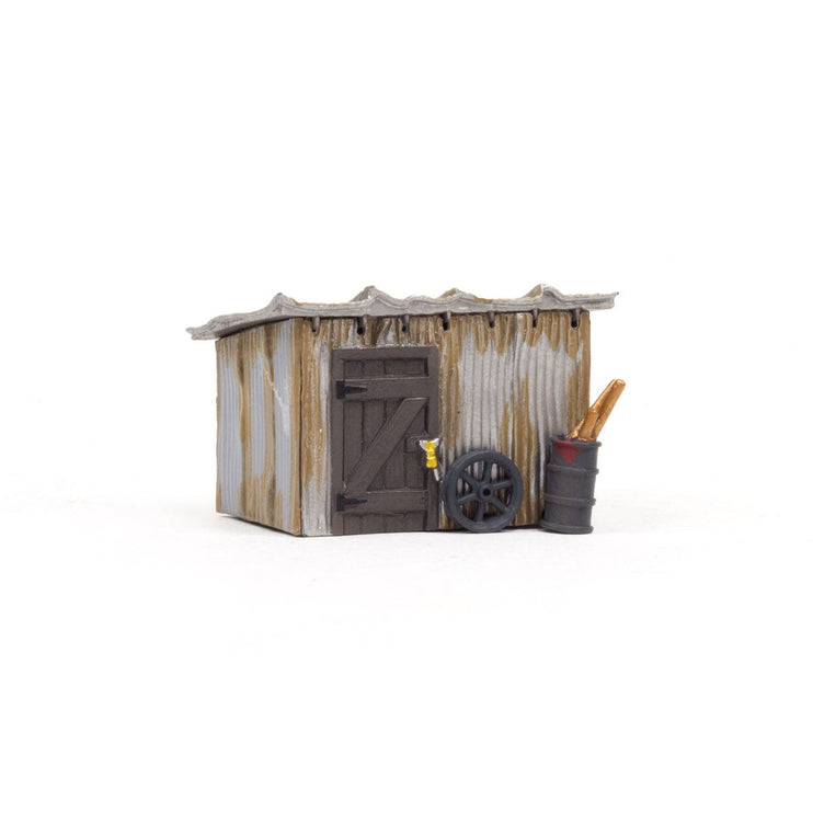 Woodland Scenics HO Scale Tin Shack Built and Ready