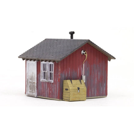 Woodland Scenics HO Scale Work Shed Built and Ready