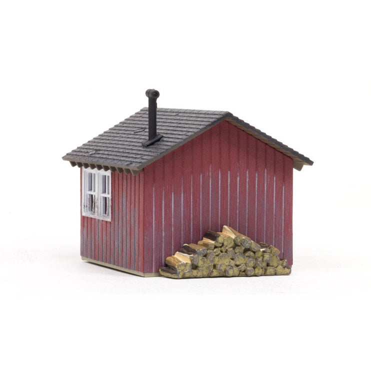 Woodland Scenics HO Scale Work Shed Built and Ready