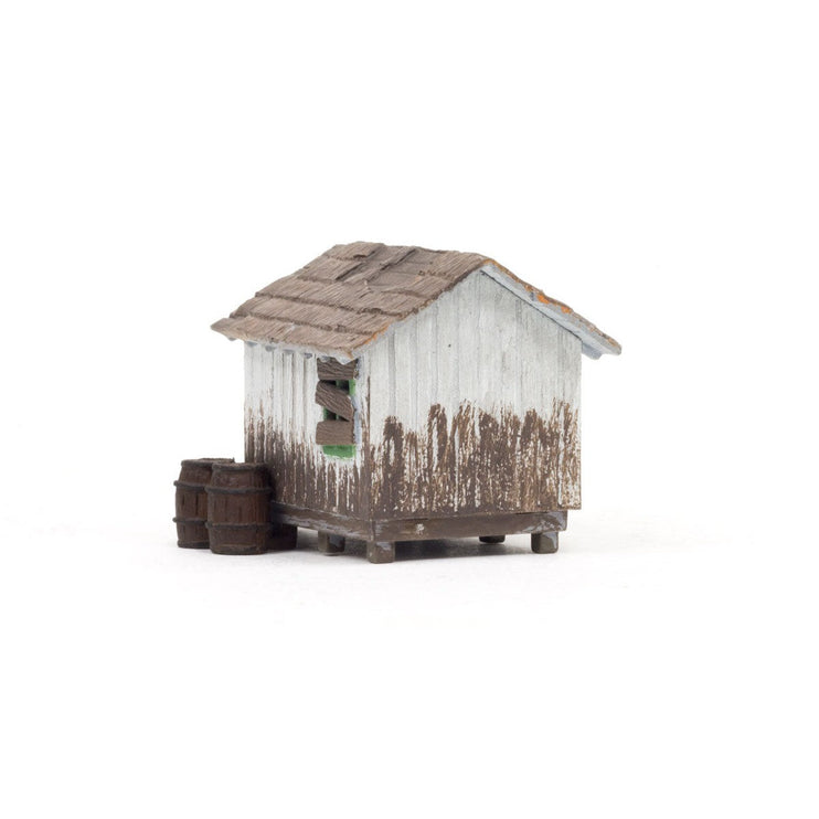 Woodland Scenics HO Scale Wood Shack Built and Ready