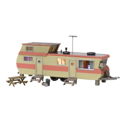 Woodland Scenics HO Scale Double Decker Trailer Built and Ready