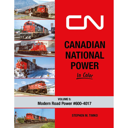 Morning Sun Books Canadian National Power In Color Volume 5: Modern Road Power #600-4017