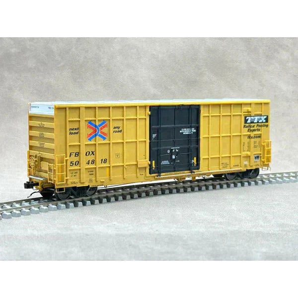 Aurora Miniatures HO Scale Gunderson / Greenbrier 6276 cf 50′ Plate F Boxcar - FBOX (2004 ver.) 504977