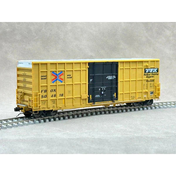 Aurora Miniatures HO Scale Gunderson / Greenbrier 6276 cf 50′ Plate F Boxcar - FBOX (2004 ver.) 504919