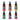Pro Acryl Fluorescents Set - Fusion Scale Hobbies