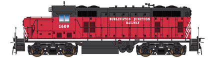 Intermountain HO Scale Burlington Junction Railway BJRY 1609 EMD GP16 w/ DCC and Sound