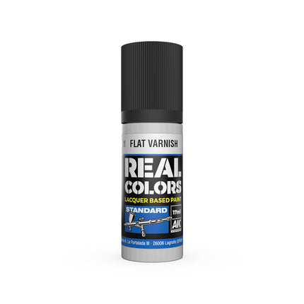 AK Interactive Real Colors Flat Varnish 17 ml.