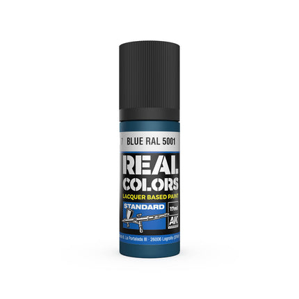 AK Interactive Real Colors Blue RAL 5001 17 ml.