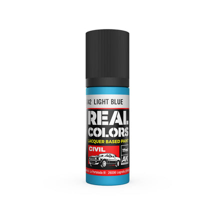 AK Interactive Real Colors Light Blue 17 ml.