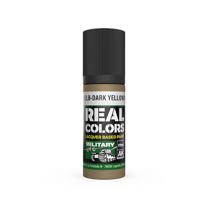 AK Interactive Real Colors Dunkelgelb-Dark Yellow RAL 7028 17 ml.